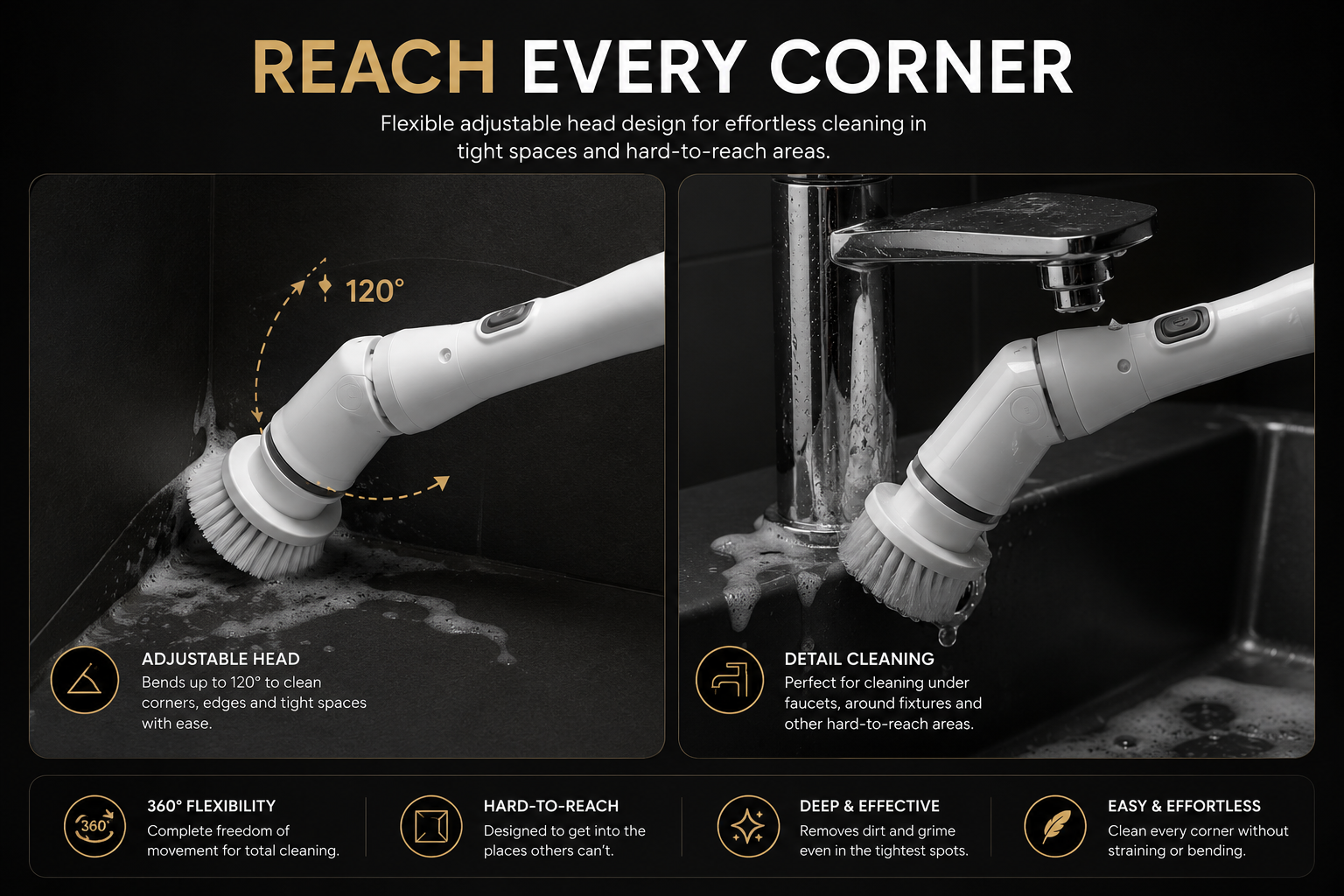 Nexora™ Smart Spin Scrubber
