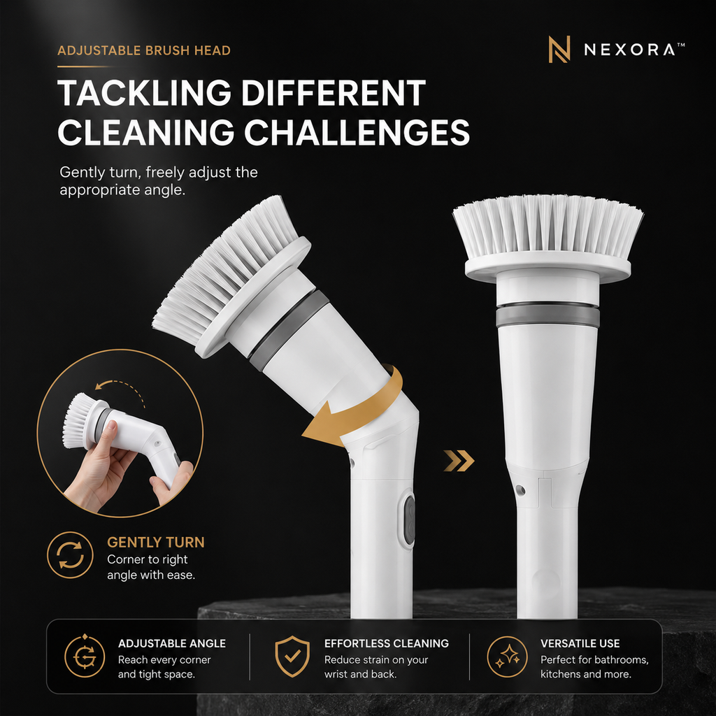 Nexora™ Smart Spin Scrubber