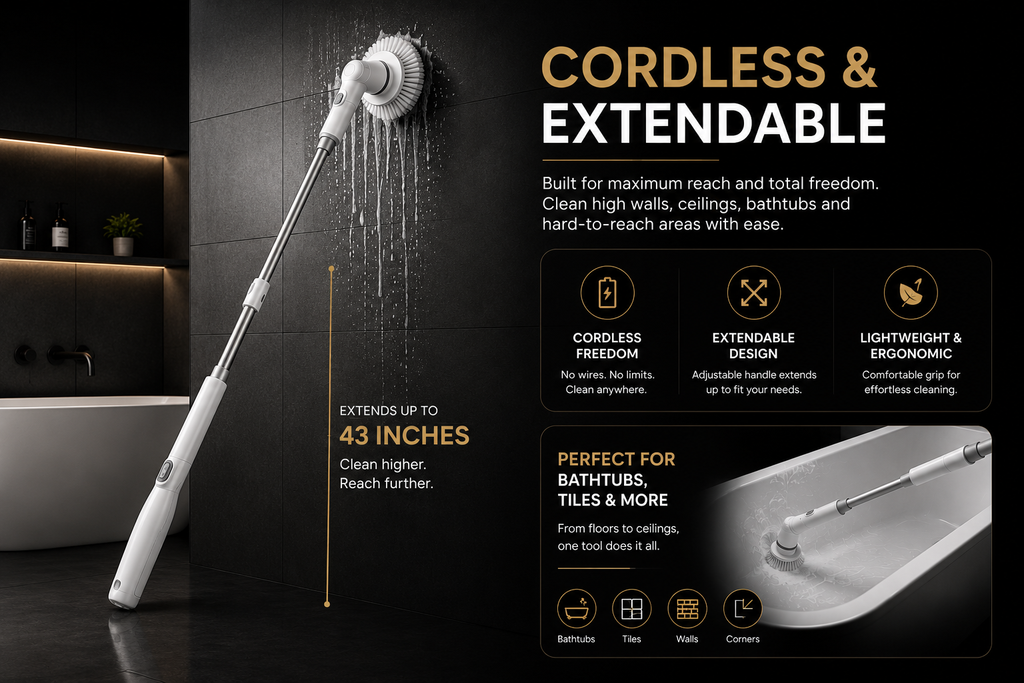 Nexora™ Smart Spin Scrubber